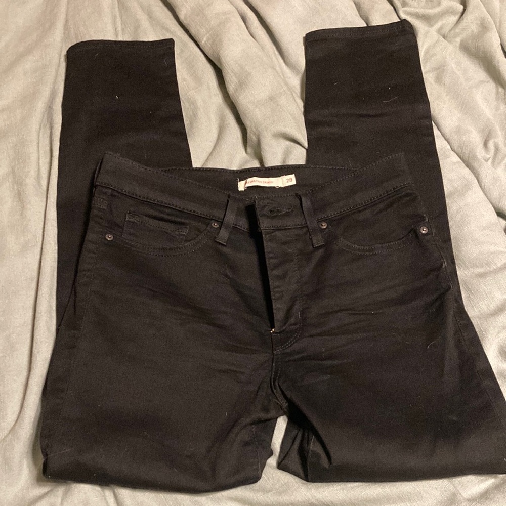 LEVI 311 shaping skinny Black Denim Jeans